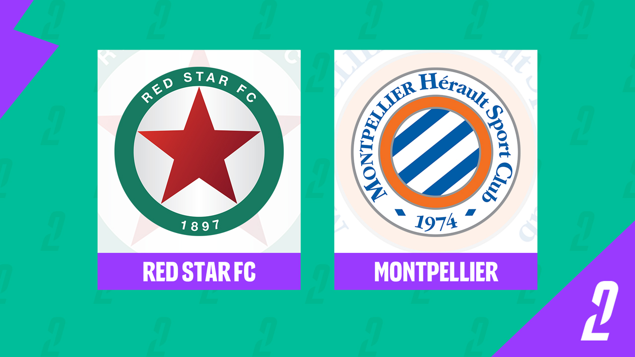 Red Star vs Montpellier poster