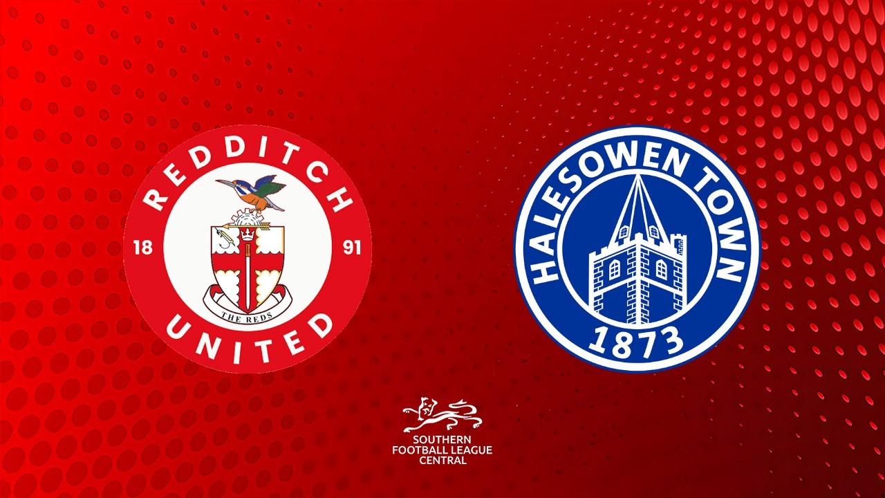 Redditch United vs Halesowen Town poster