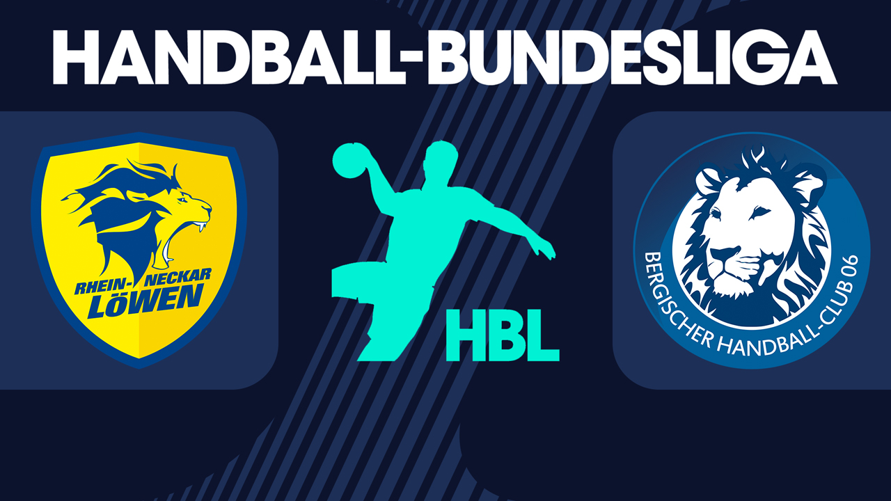 Rhein-Neckar Löwen vs Bergischer HC poster