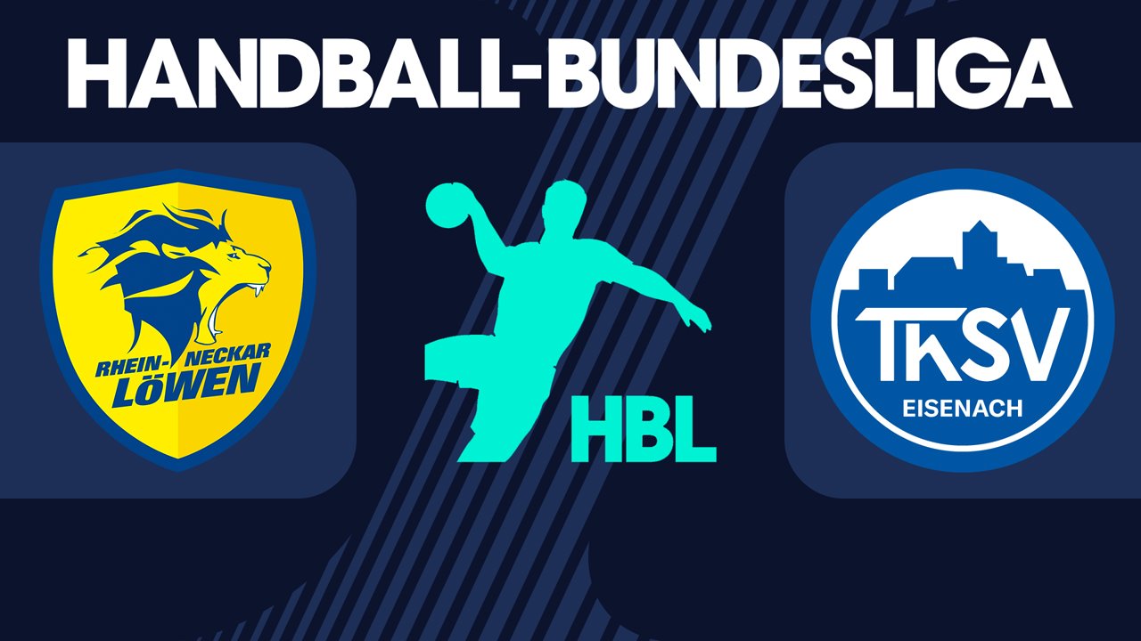 Rhein-Neckar Löwen vs ThSV Eisenach poster
