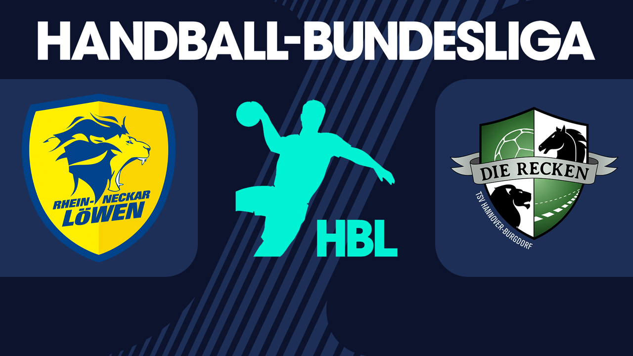 Rhein-Neckar Löwen vs TSV Hannover-Burgdorf poster