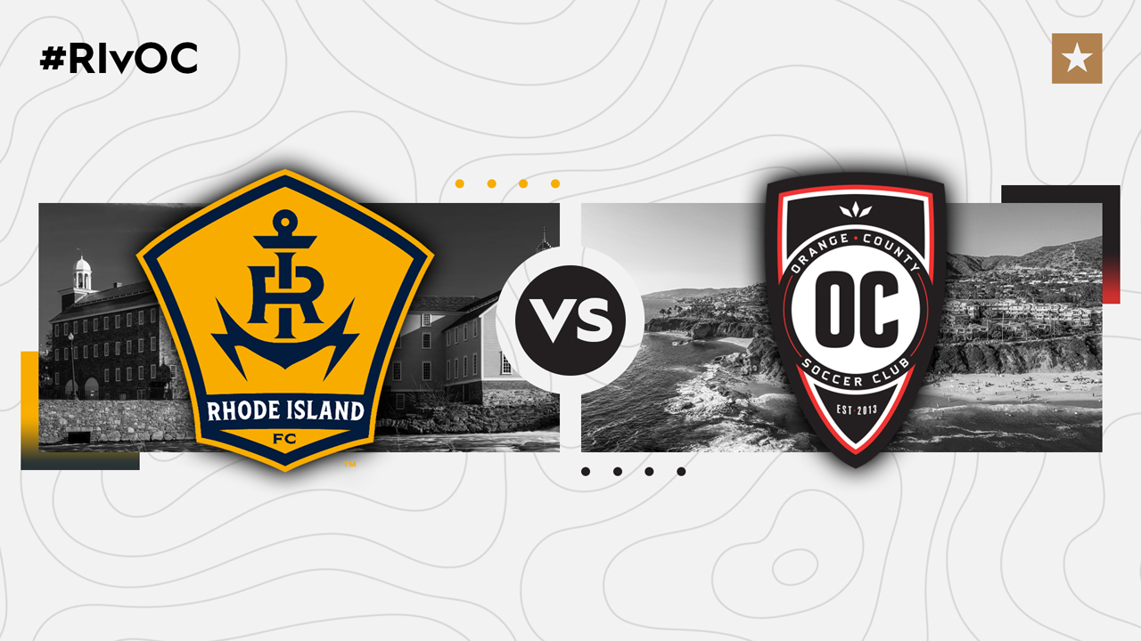 Rhode Island FC vs Orange County SC poster