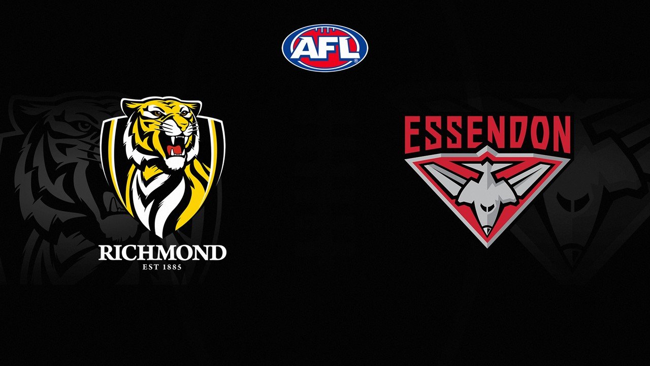 Richmond Football Club vs Essendon Football Club poster