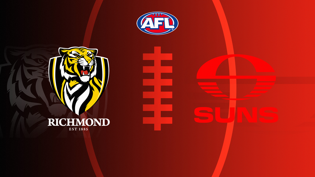 Richmond Football Club vs Gold Coast Football Club poster