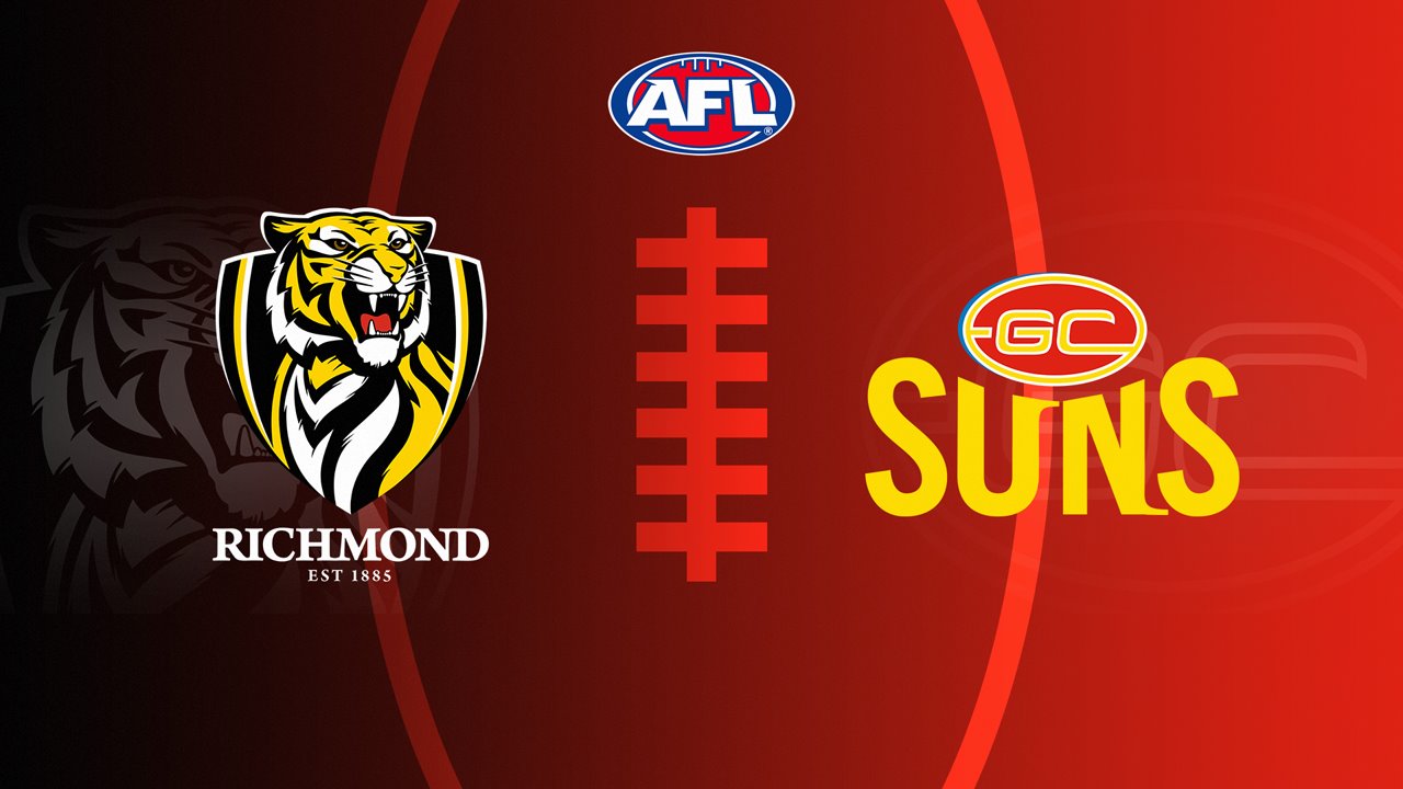 Richmond Football Club vs Gold Coast Football Club poster