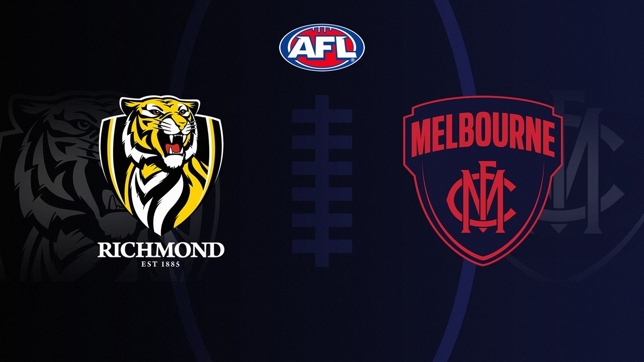 Richmond Football Club vs Melbourne Football Club poster