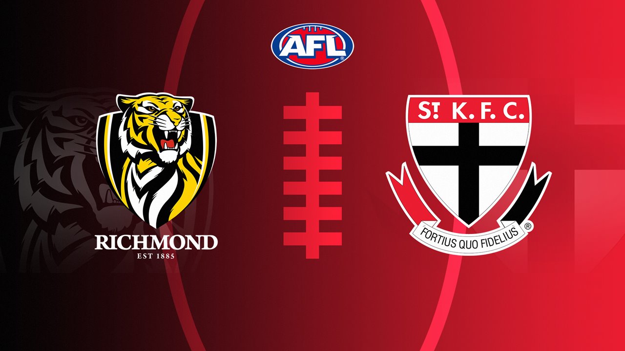 Richmond Football Club vs St Kilda Football Club poster