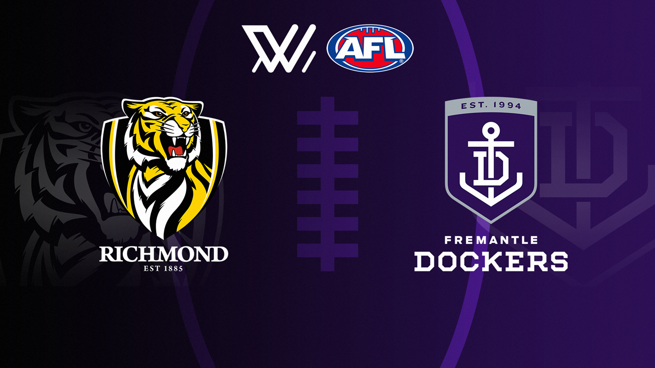 Richmond Tigers Women vs Fremantle Dockers Women poster