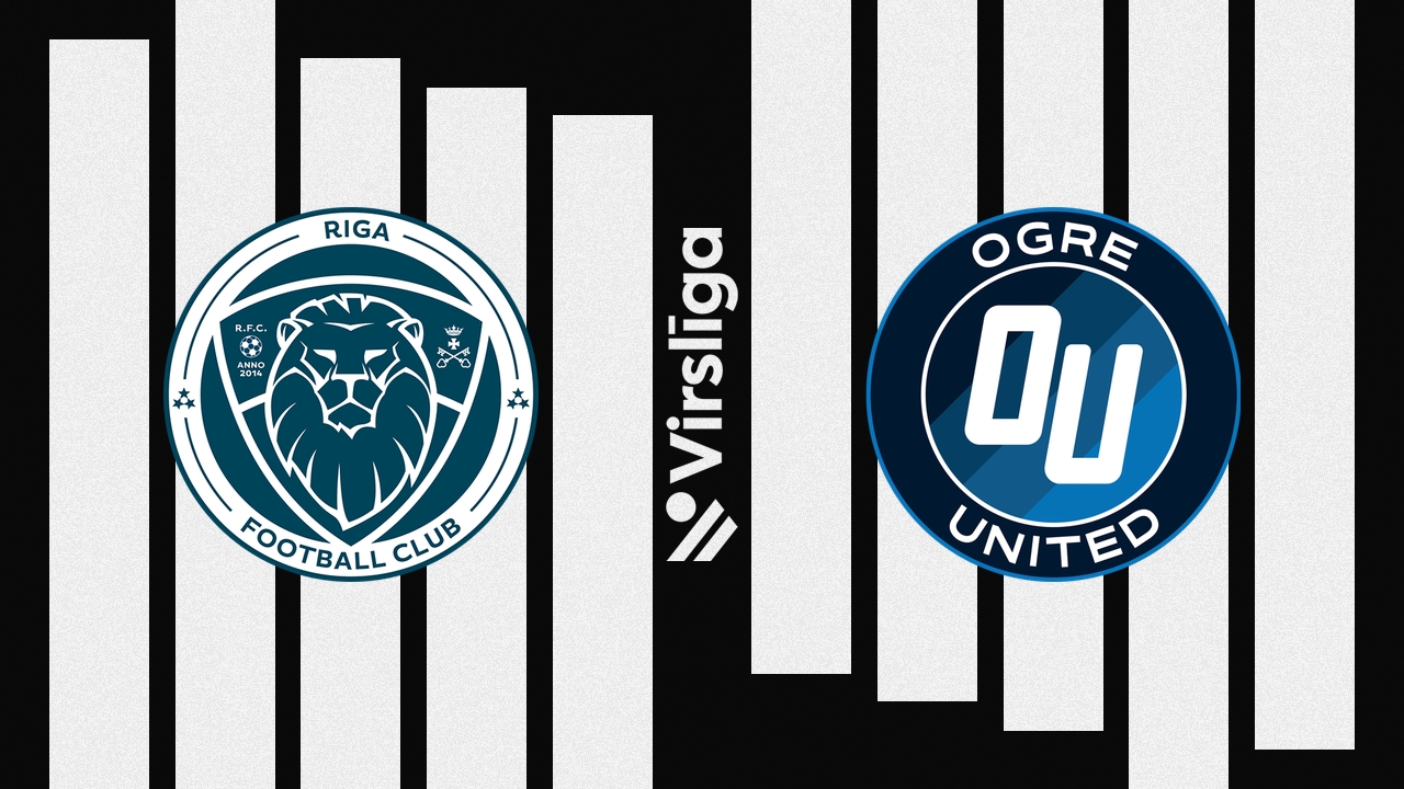Riga FC vs Ogre United poster