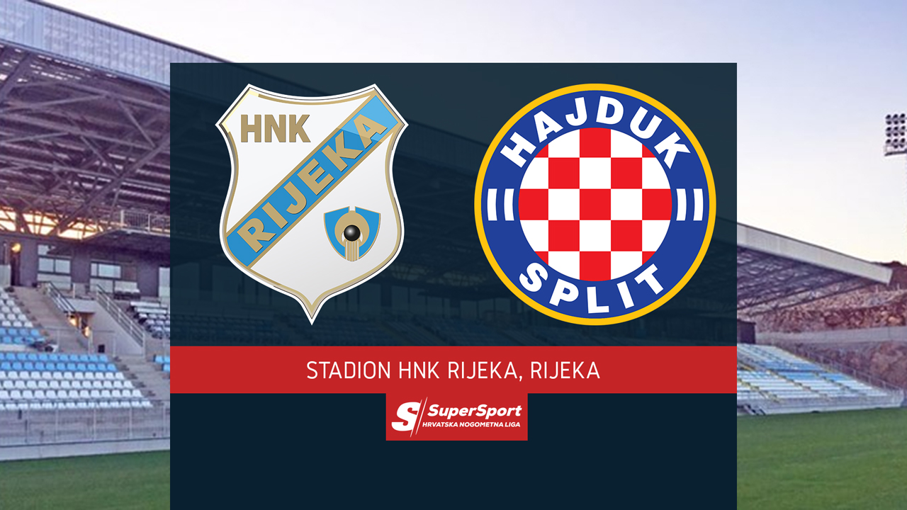 Rijeka vs Hajduk Split poster
