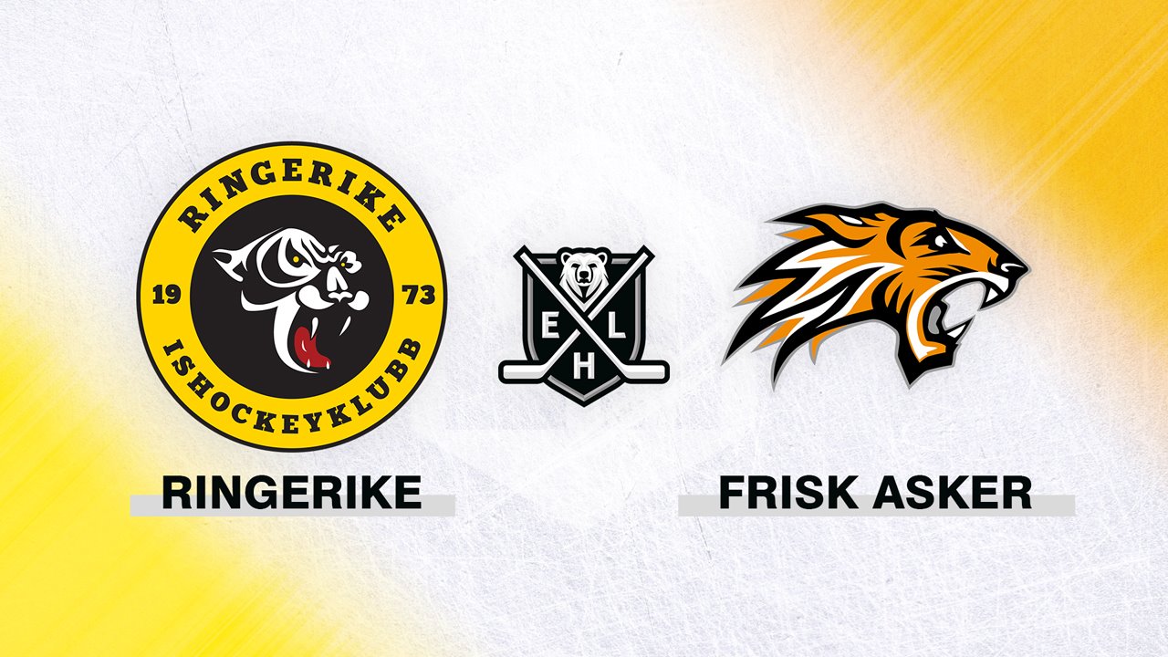 Ringerike Panthers vs Frisk Asker poster