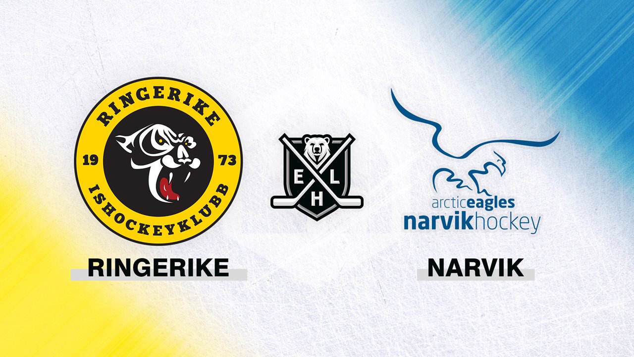 Ringerike Panthers vs Narvik poster