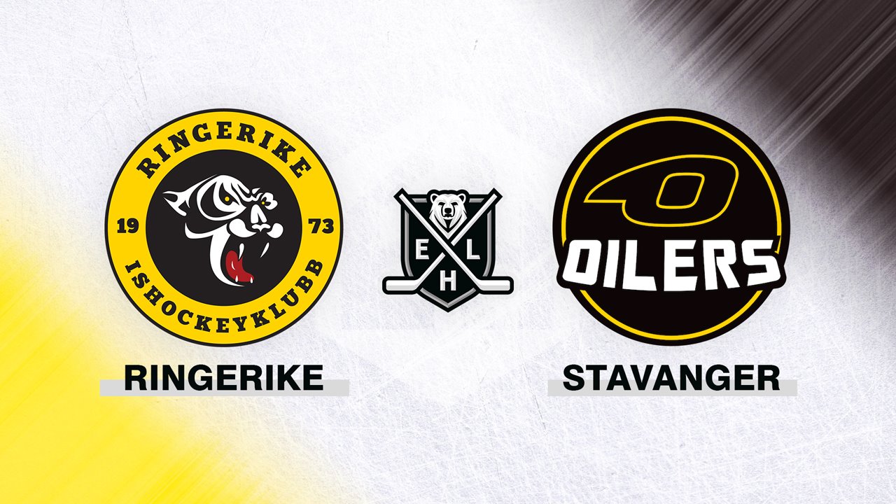 Ringerike Panthers vs Stavanger Oilers poster