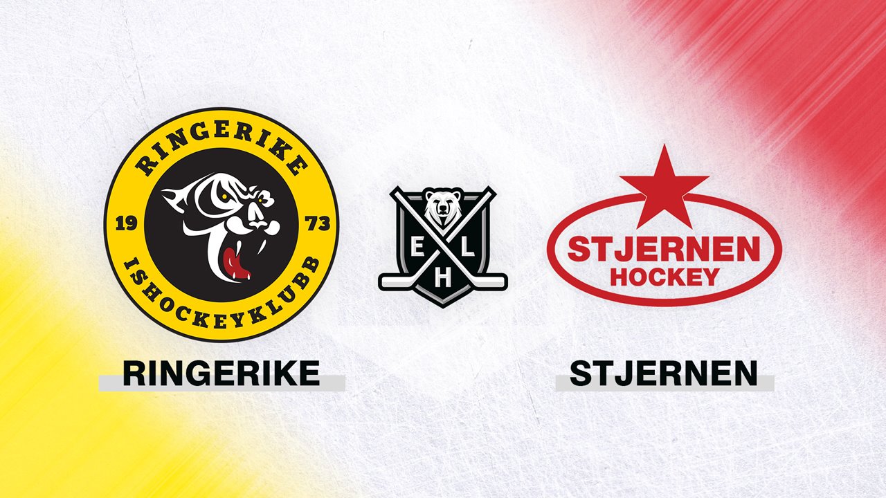 Ringerike Panthers vs Stjernen poster