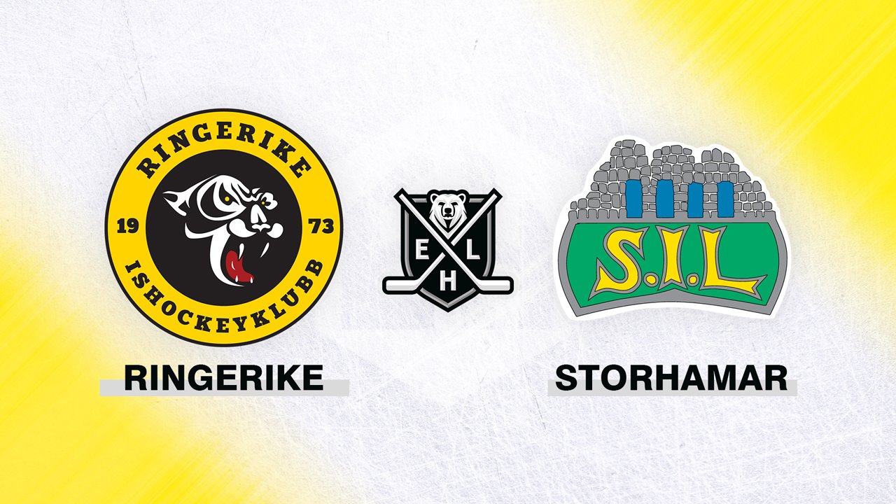 Ringerike Panthers vs Storhamar poster