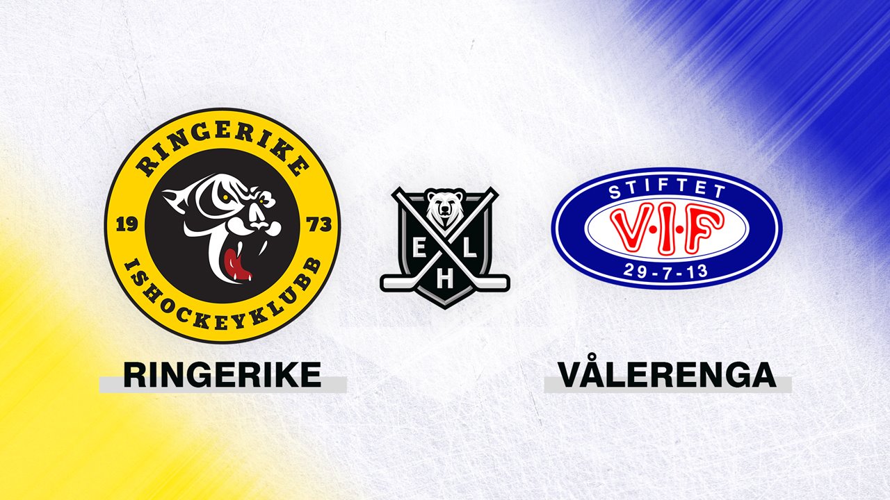 Ringerike Panthers vs Vålerenga poster