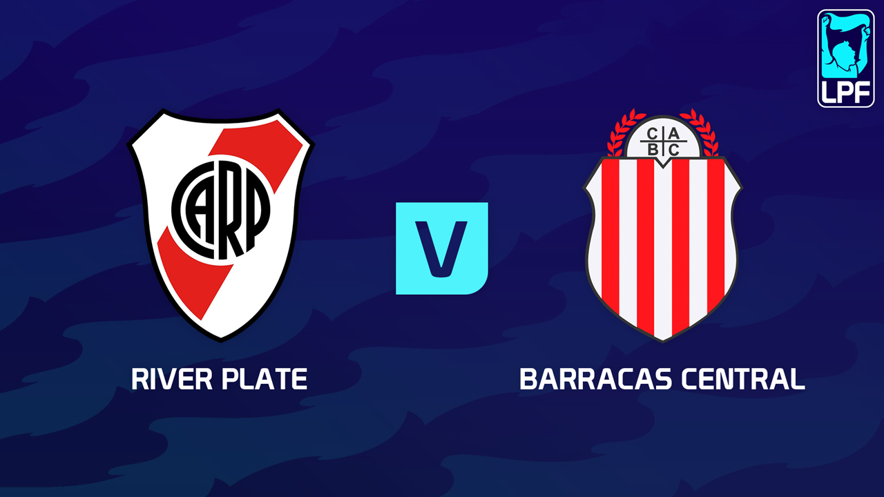 River Plate vs Barracas Central poster