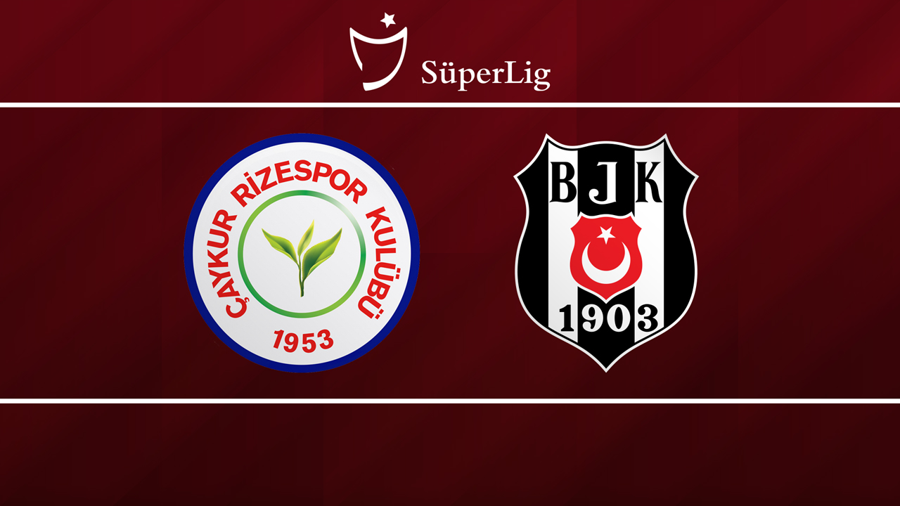 Rizespor vs Beşiktaş poster