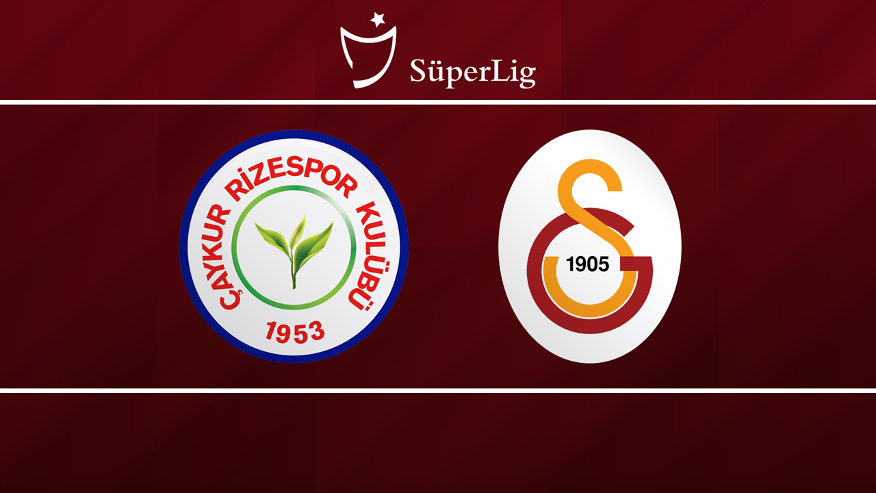 Rizespor vs Galatasaray poster