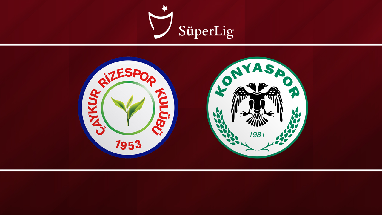 Rizespor vs Konyaspor poster
