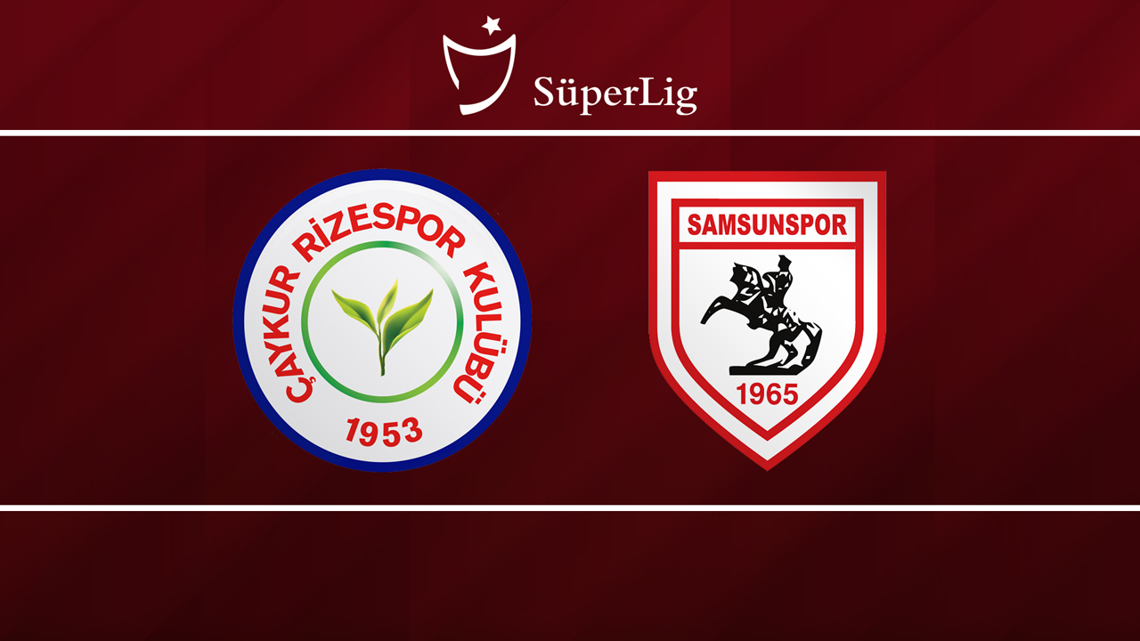 Rizespor vs Samsunspor poster