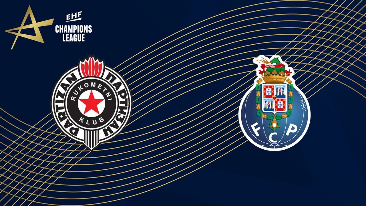 RK Partizan vs FC Porto Handball poster