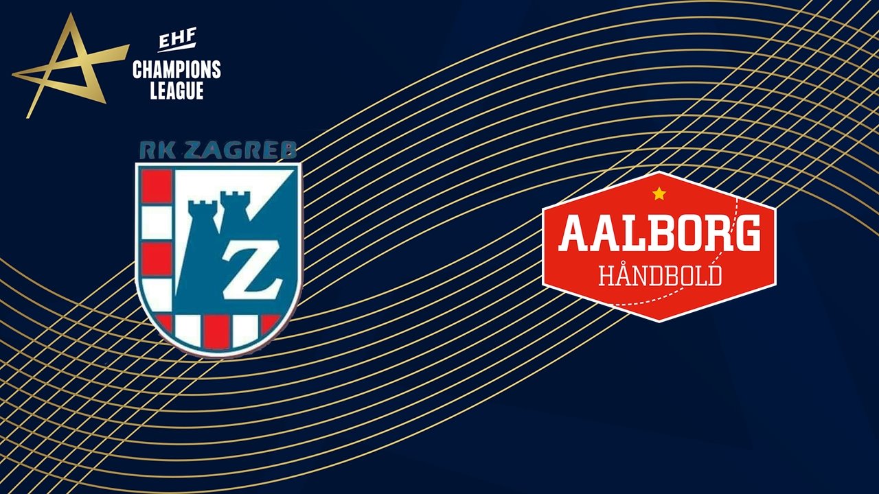 RK PPD Zagreb vs Aalborg Håndbold poster