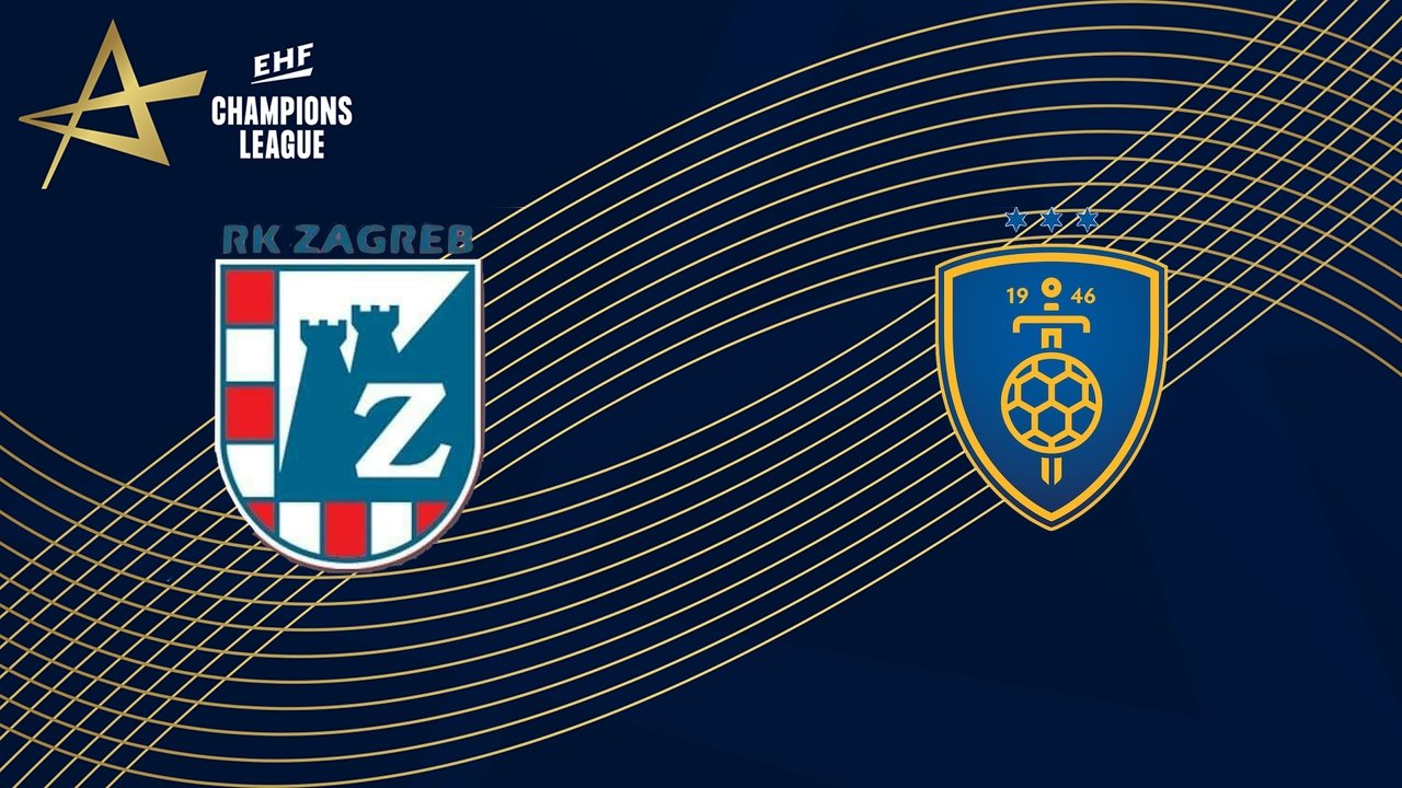 RK PPD Zagreb vs Celje Pivovarna Laško poster