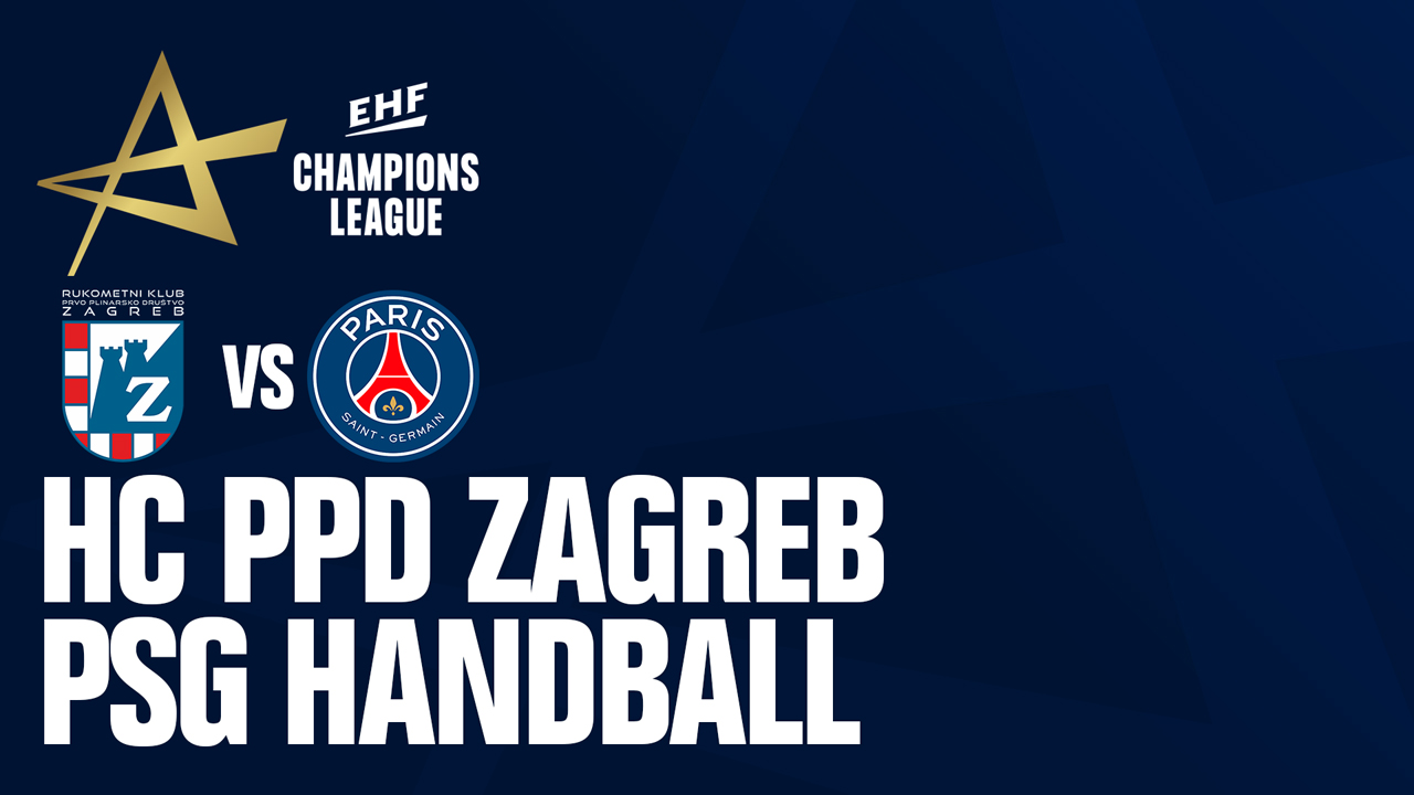 RK PPD Zagreb vs Paris Saint-Germain Handball poster