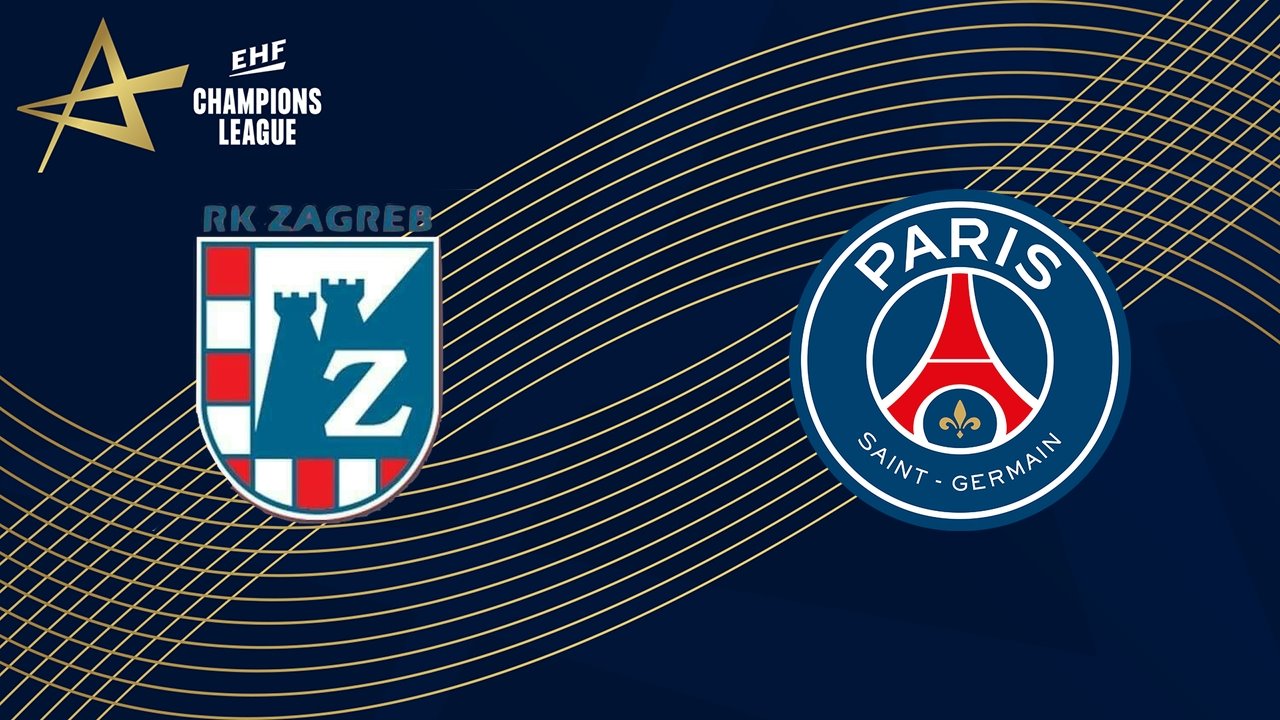 RK PPD Zagreb vs Paris Saint-Germain Handball poster