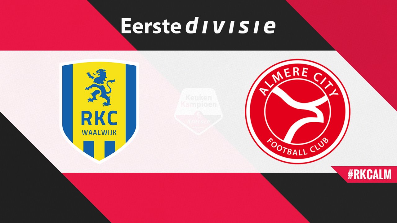 RKC Waalwijk vs Almere City poster