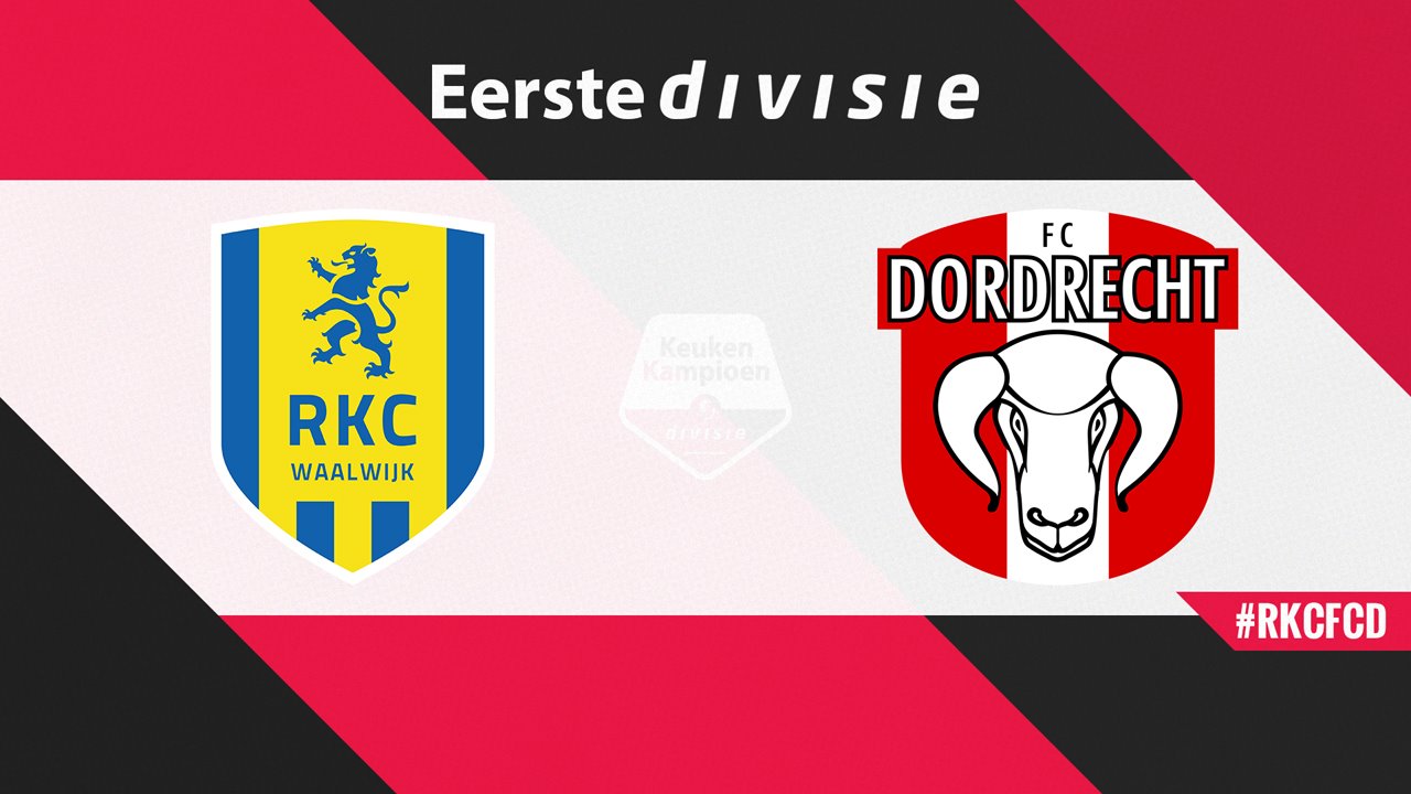 RKC Waalwijk vs FC Dordrecht poster