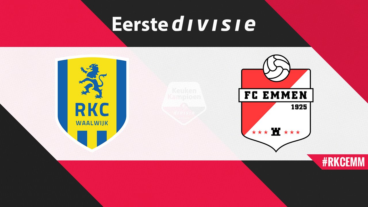 RKC Waalwijk vs FC Emmen poster