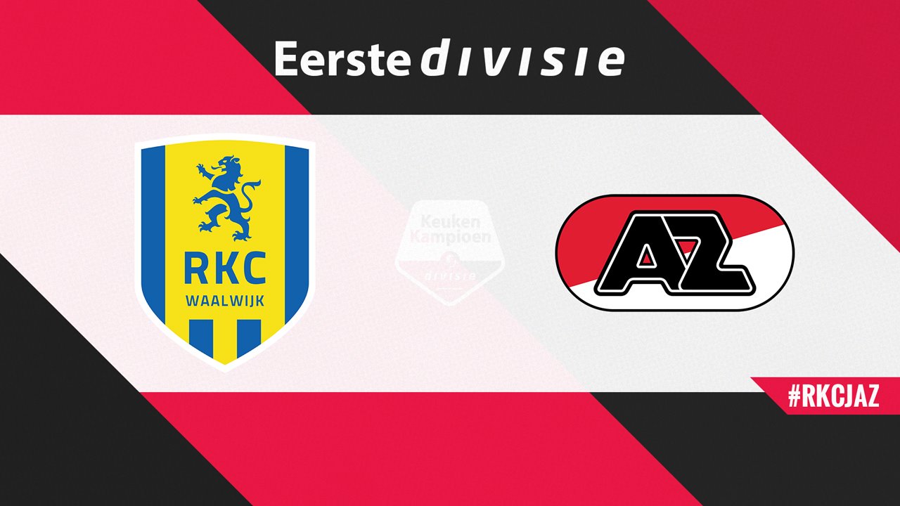 RKC Waalwijk vs Jong AZ poster