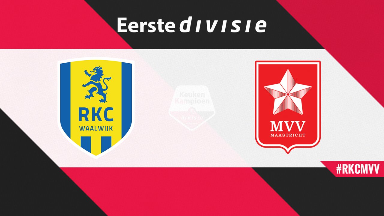 RKC Waalwijk vs MVV Maastricht poster