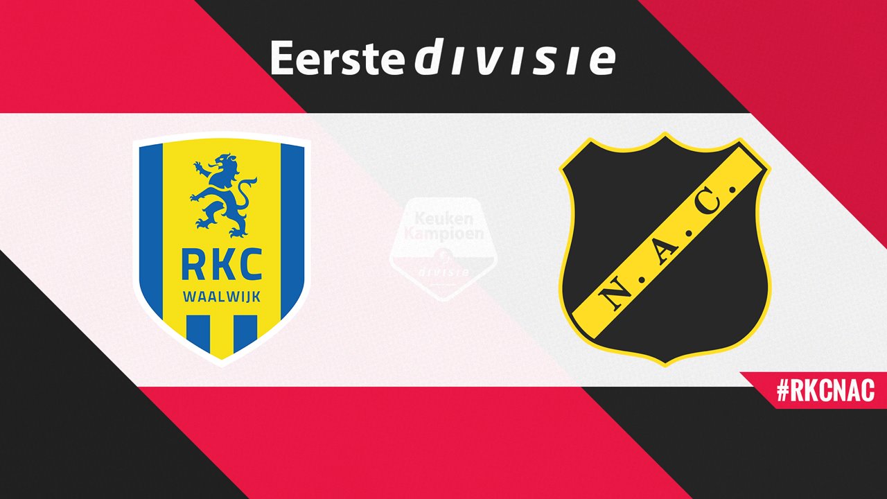 RKC Waalwijk vs NAC Breda poster