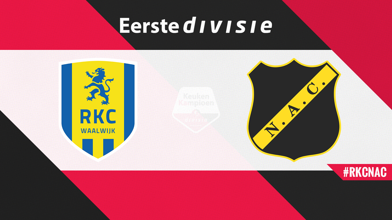 RKC Waalwijk vs NAC Breda poster