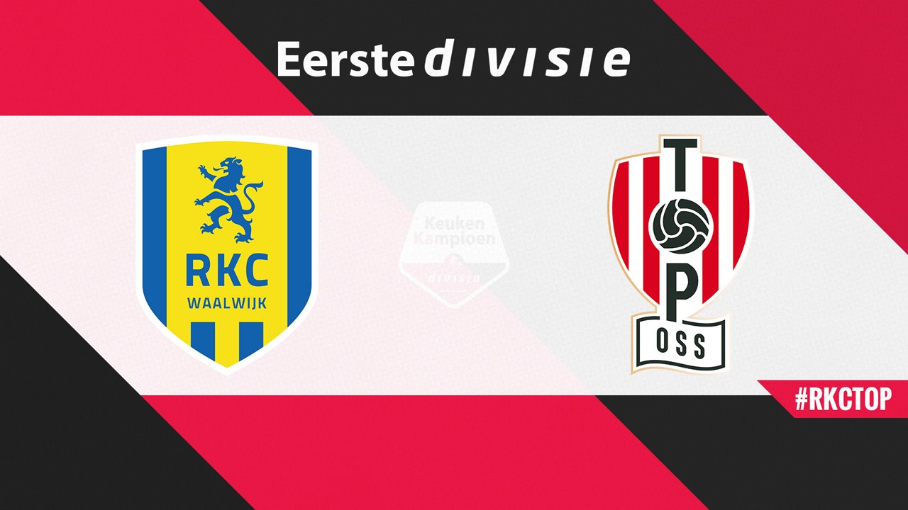 RKC Waalwijk vs TOP Oss poster