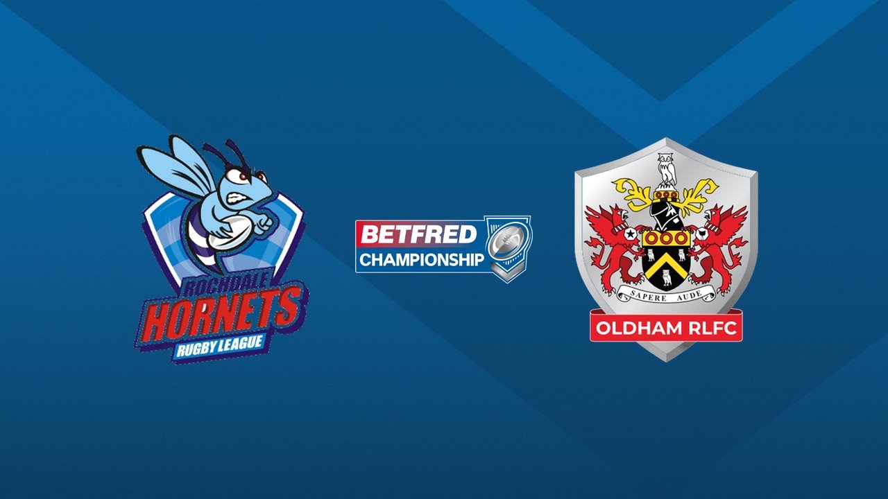 Rochdale Hornets vs Oldham RLFC poster