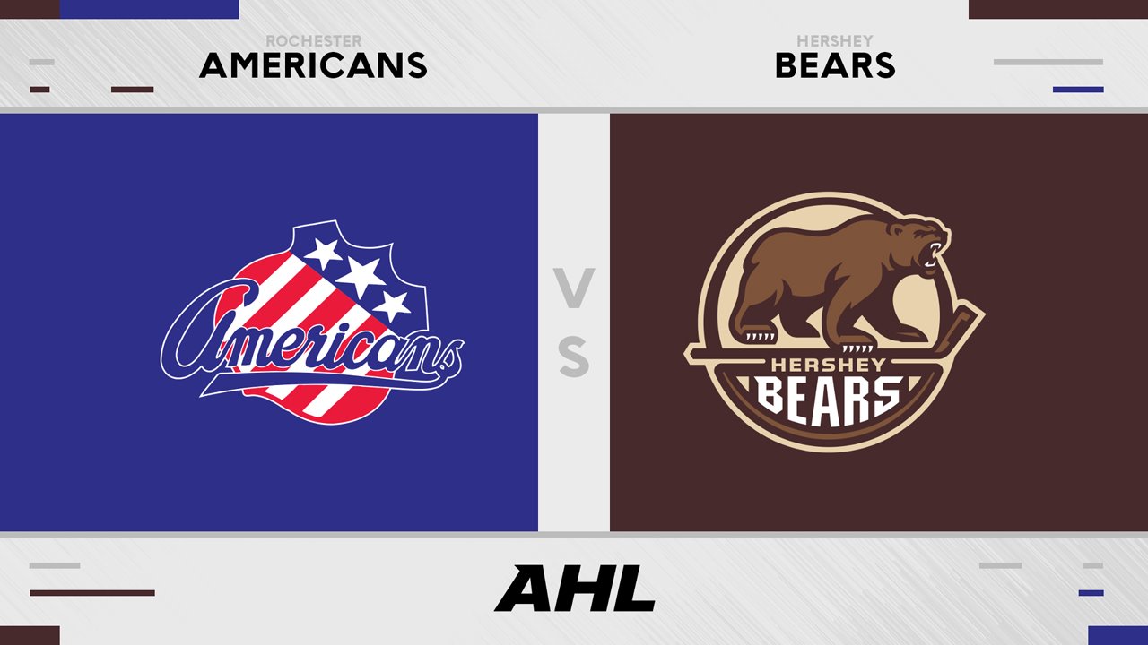 Rochester Americans vs Hershey Bears poster