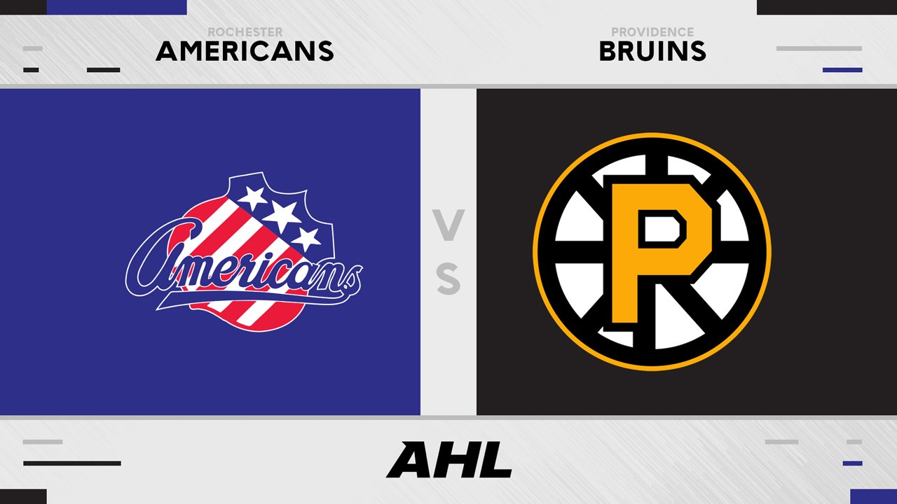 Rochester Americans vs Providence Bruins poster