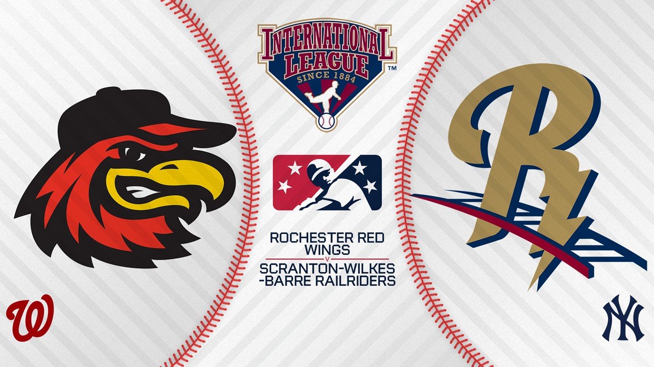 Rochester Red Wings vs Scranton-Wilkes-Barre RailRiders poster