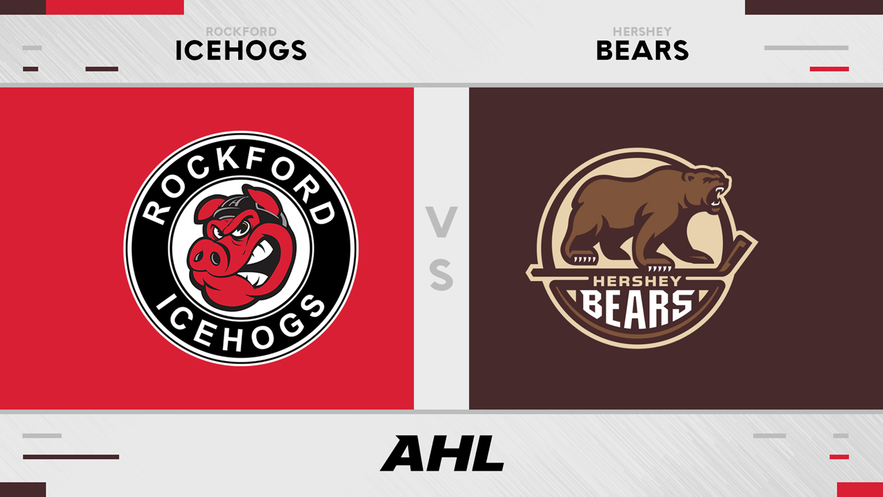 Rockford IceHogs vs Hershey Bears poster