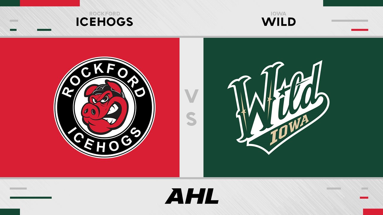 Rockford IceHogs vs Iowa Wild poster