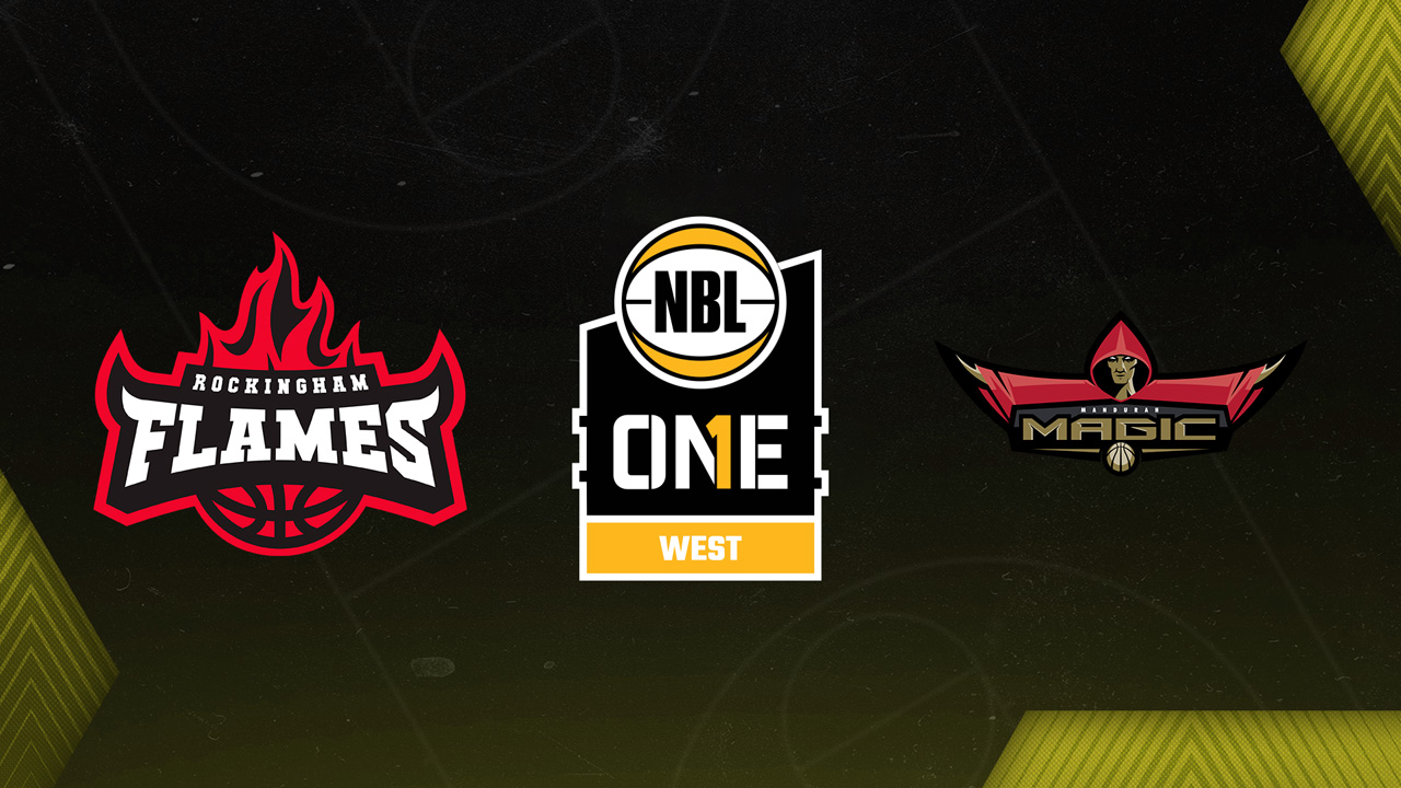 Rockingham Flames vs Mandurah Magic poster