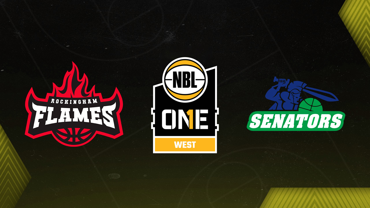 Rockingham Flames vs Warwick Senators poster