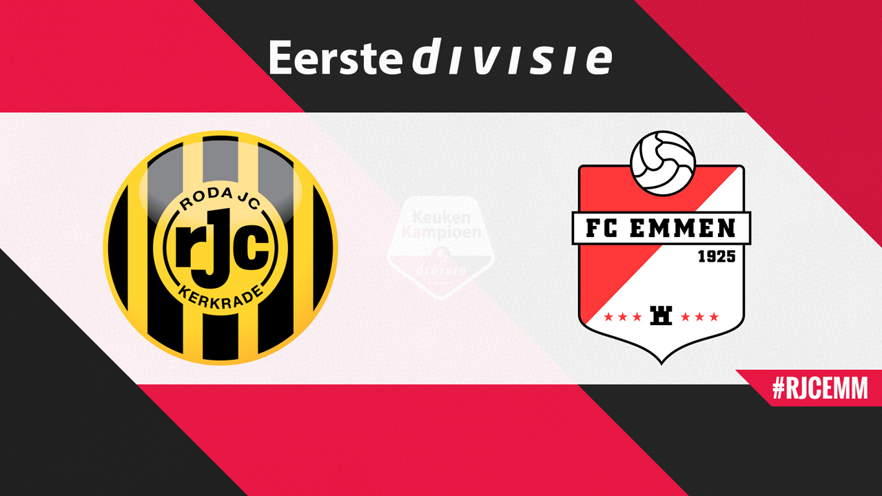 Roda JC vs FC Emmen poster