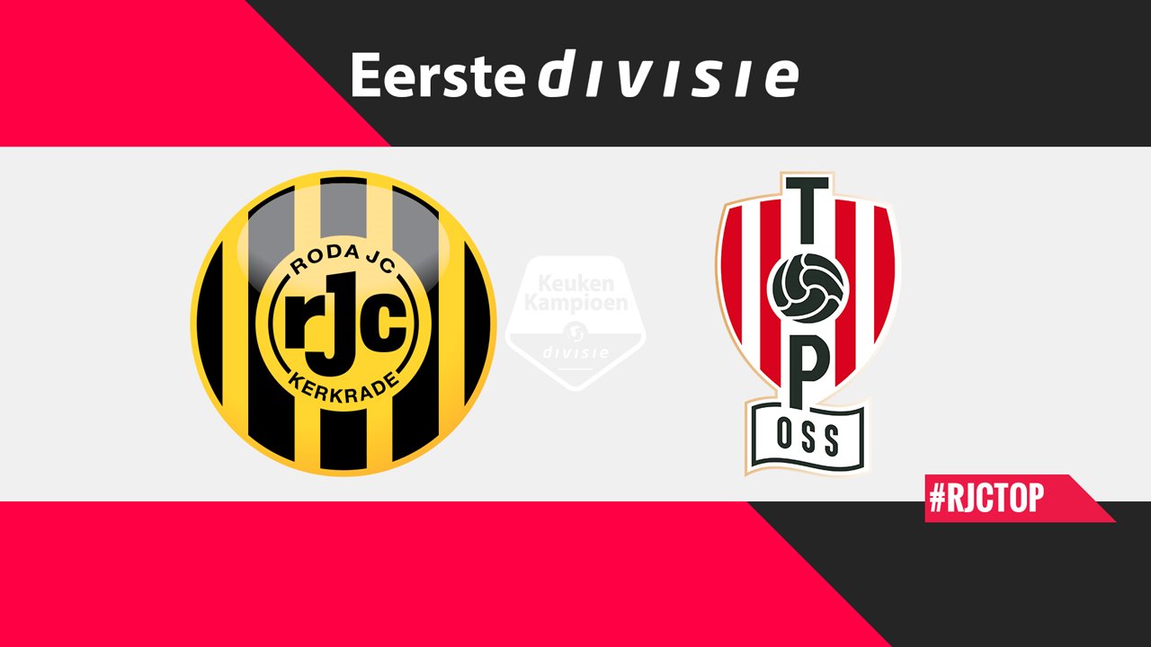 Roda JC vs TOP Oss poster