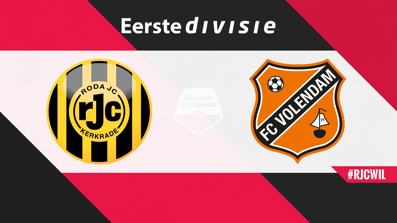 Roda JC vs Volendam poster
