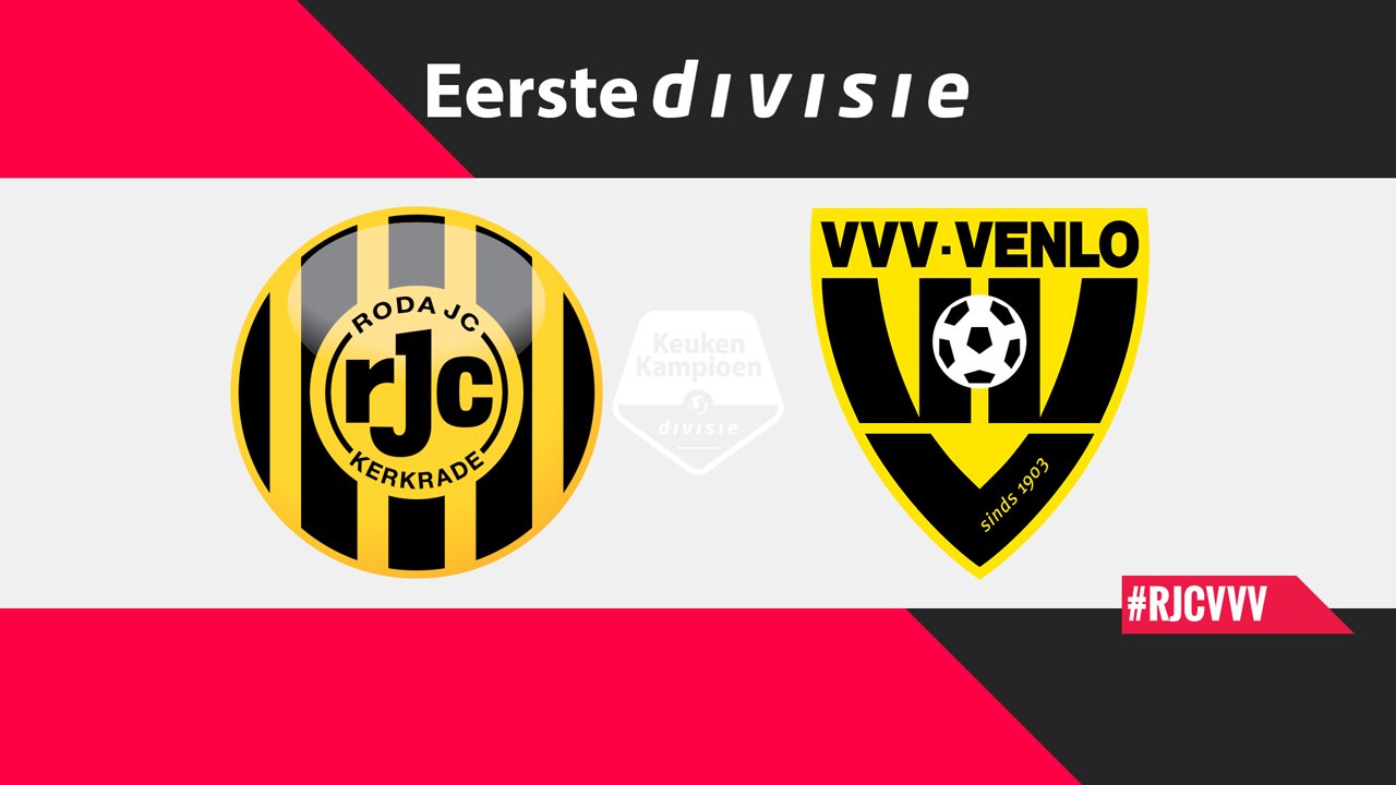 Roda JC vs VVV-Venlo poster